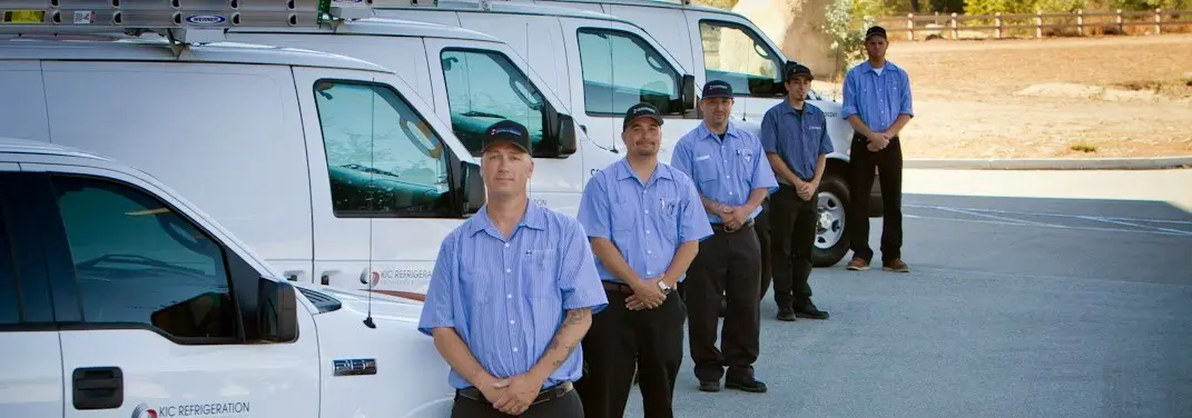 KIC Refrigeration crew ready for Mini Split Repair jobs across Hermosa Beach